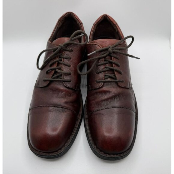 Born Derby Oxford Men\'s Size 10.5 Brown Leather Lace-up Cap-toe Comfort Shoes main image 12